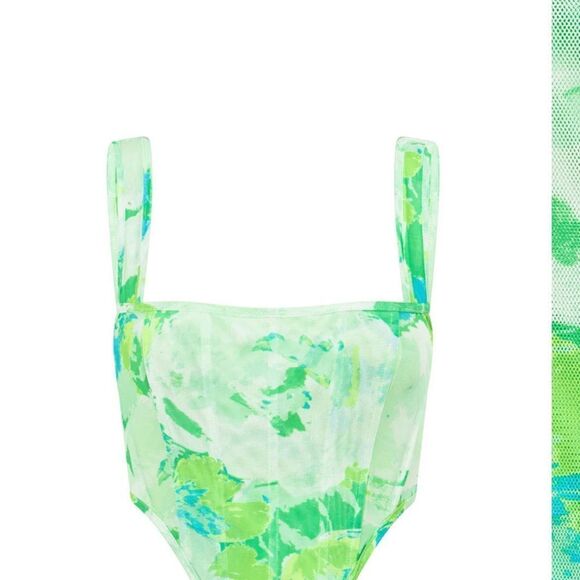 SABO Capri top Green and blue‎ Size Medium
Nwt - Picture 2 of 8